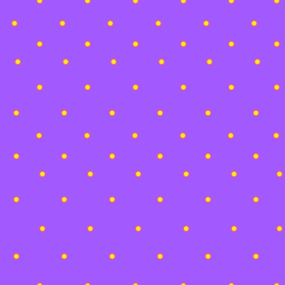 Electric Garden Party — Yellow Dots pattern