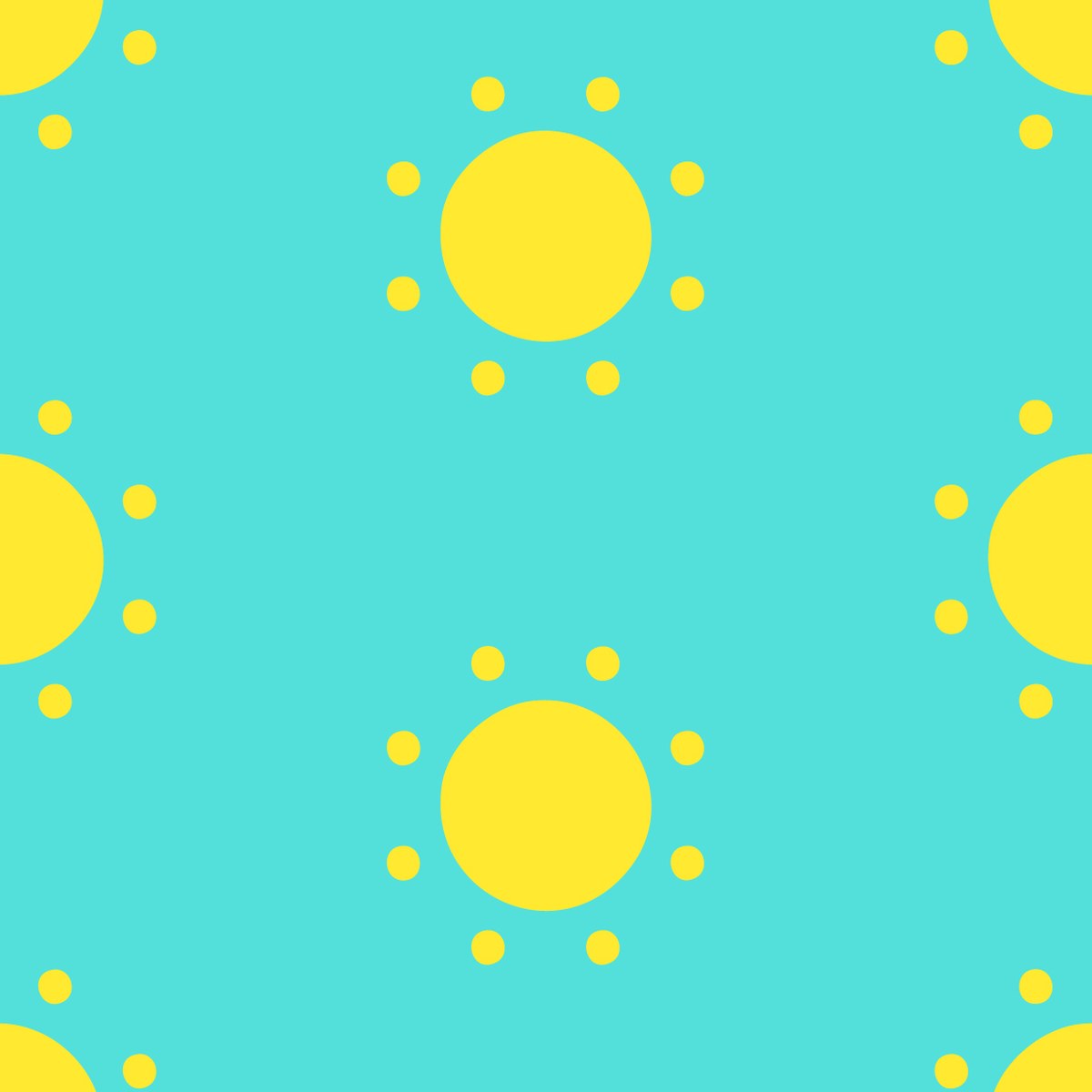 Pool Party Forever — Sunshine pattern
